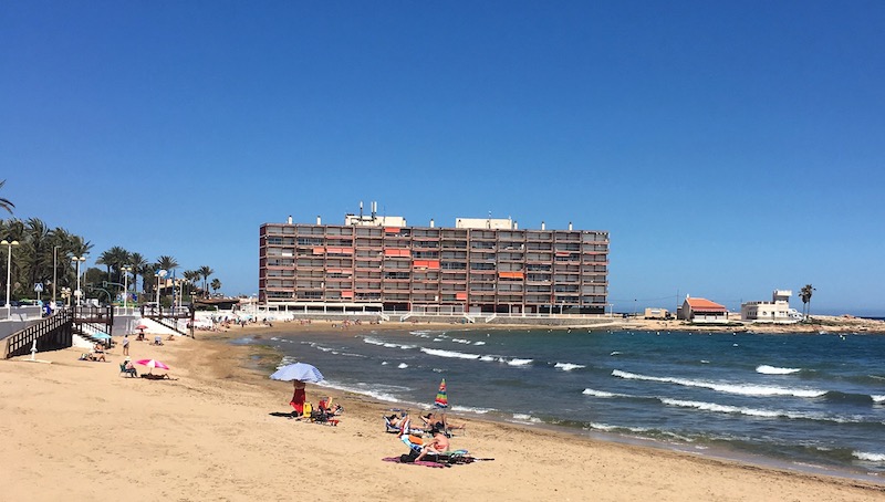 Playa de Los Locos, Torrevieja.