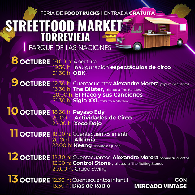 Torrevieja Street Food Market 2024