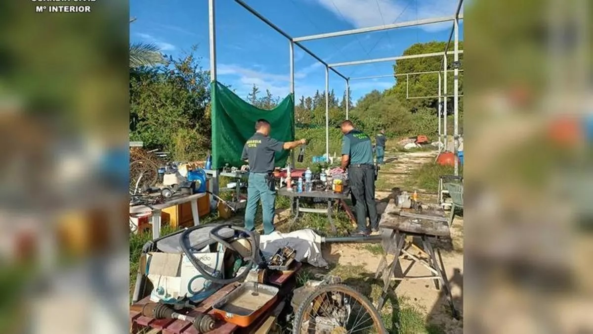 Taller sin licencia, Torrevieja