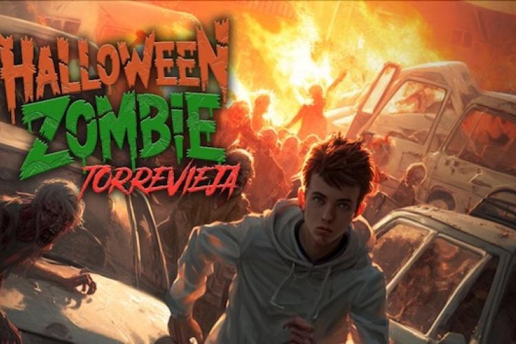 Halloween La Mata Zombie 2025 Cartel